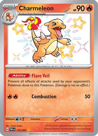 Charmeleon (PAF-110) (Holofoil)