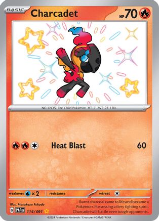 Charcadet (PAF-114) (Holofoil)