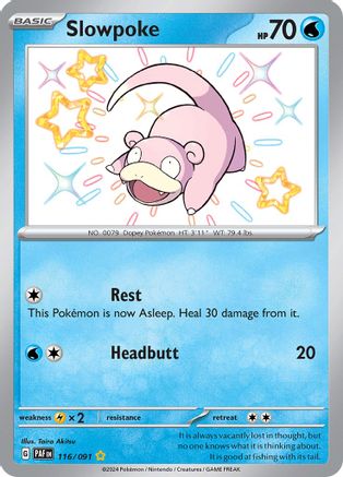 Slowpoke (PAF-116) (Holofoil)