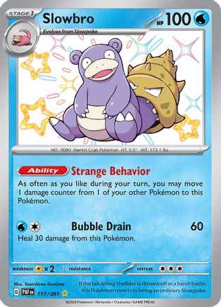Slowbro (PAF-117) (Holofoil)
