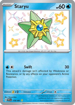 Staryu (PAF-118) (Holofoil)
