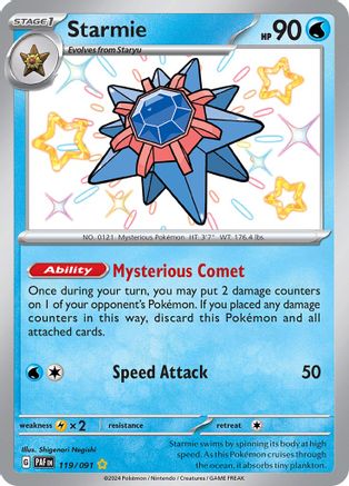 Starmie (PAF-119) (Holofoil)