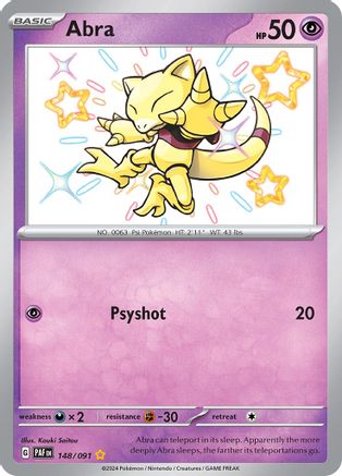 Abra (PAF-148) (Holofoil)