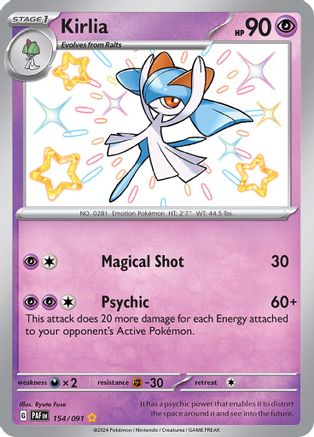Kirlia (PAF-154) (Holofoil)