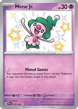 Mime Jr. (PAF-157) (Holofoil)