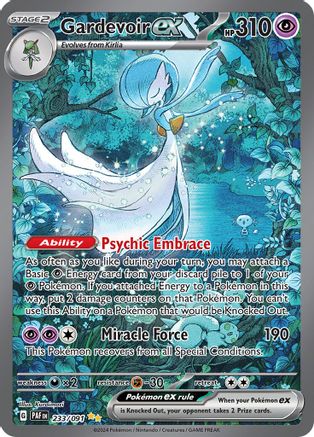 Gardevoir ex (PAF-233) (Holofoil)