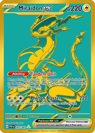 Miraidon ex (PAF-243) (Holofoil)