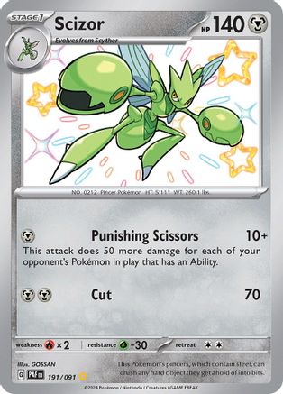 Scizor (PAF-191) (Holofoil)