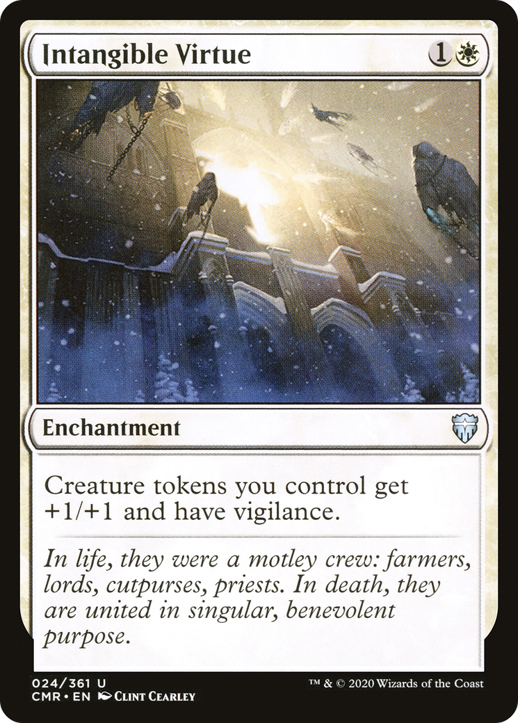 Intangible Virtue (CMR-024) (Foil)