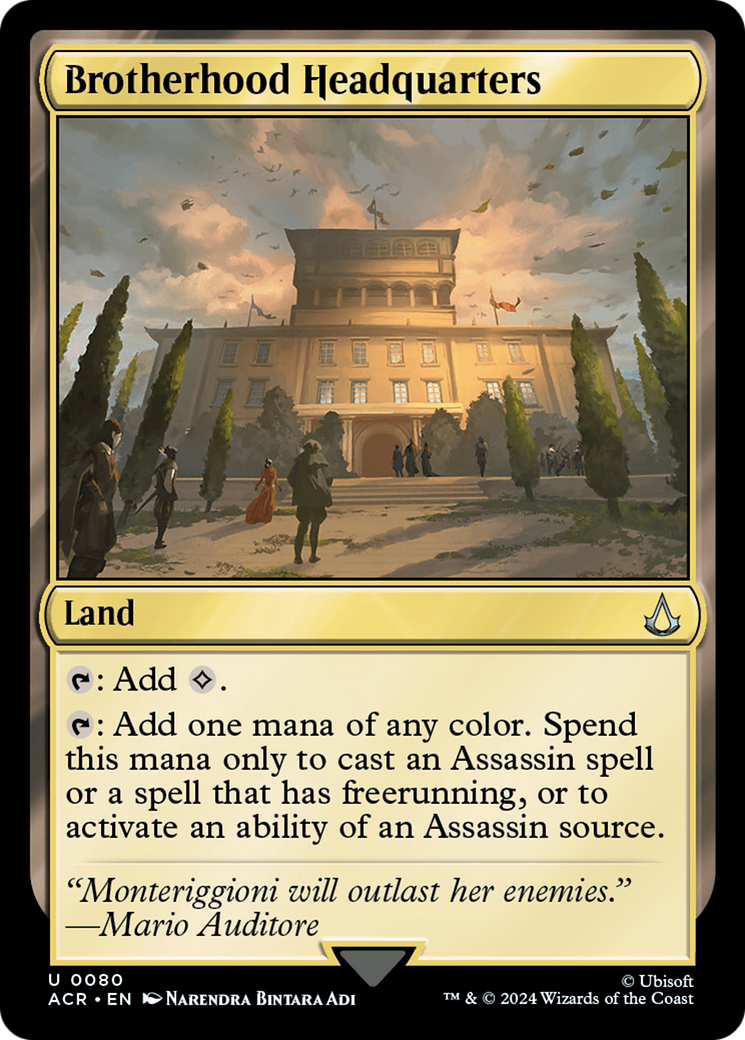 Brotherhood Headquarters (ACR-080) (Foil)