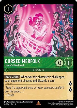 Cursed Merfolk - Ursula's Handiwork (3-070)