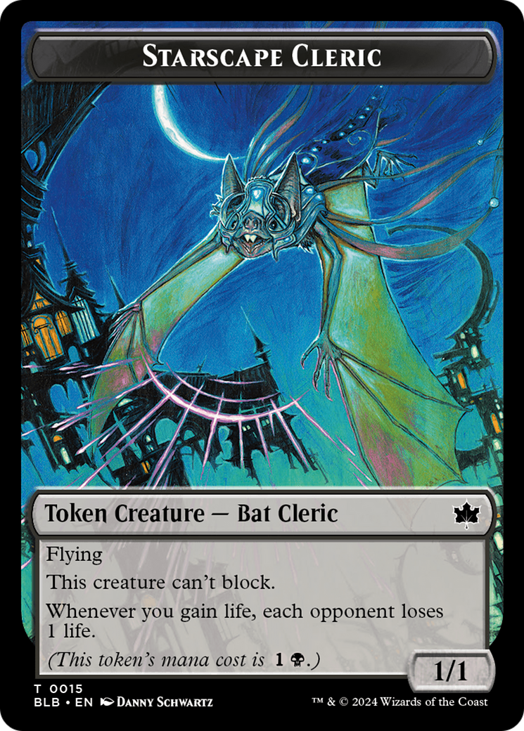 Starscape Cleric Token (BLB-015)