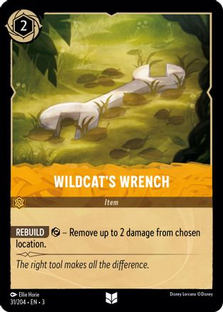 Wildcat's Wrench (3-031) (Cold Foil)