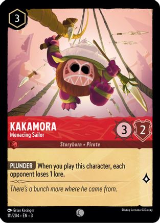Kakamora - Menacing Sailor (3-111) (Cold Foil)
