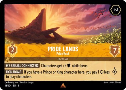 Pride Lands - Pride Rock (3-033)