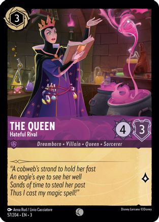 The Queen - Hateful Rival (3-057) (Cold Foil)