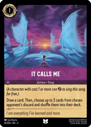 It Calls Me (3-061)