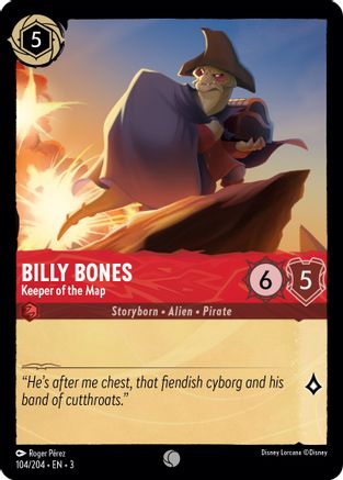 Billy Bones - Keeper of the Map (3-104)