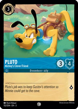 Pluto - Mickey's Clever Friend (3-152) (Cold Foil)