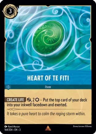 Heart of Te Fiti (3-164) (Cold Foil)