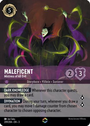 Maleficent - Mistress of All Evil (Enchanted) (3-209) (Holofoil)