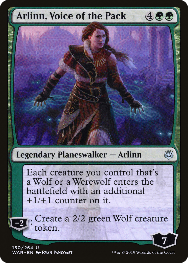 Arlinn, Voice of the Pack (WAR-150) (Foil)