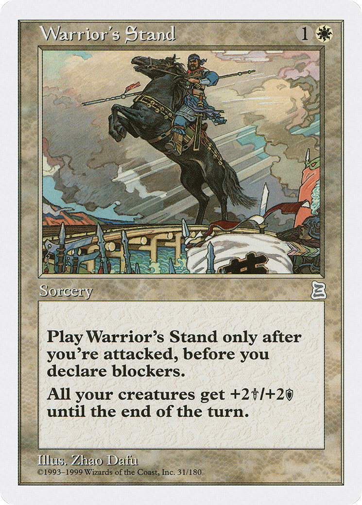 Warrior's Stand (PTK-031)