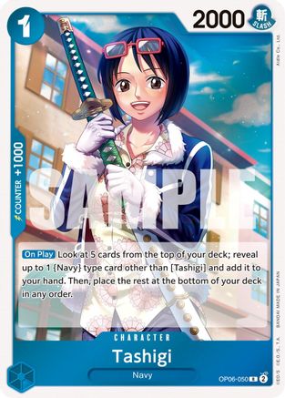 Tashigi (OP06-050) (Foil)