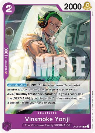 Vinsmoke Yonji (066) (OP06-066)