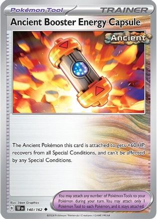 Ancient Booster Energy Capsule (TEF-140) (Reverse Holofoil)