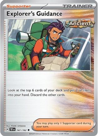 Explorer's Guidance (TEF-147) (Reverse Holofoil)