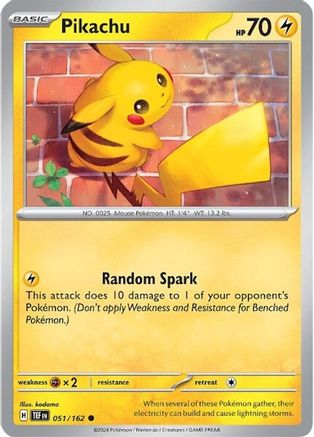 Pikachu (TEF-051) (Reverse Holofoil)