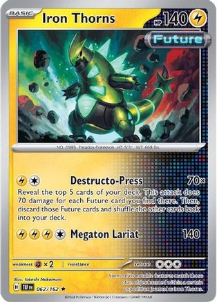 Iron Thorns (TEF-062) (Holofoil)