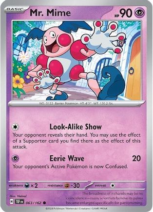 Mr. Mime (TEF-063) (Reverse Holofoil)