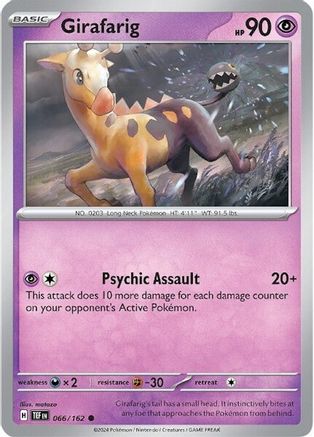 Girafarig (TEF-066) (Reverse Holofoil)