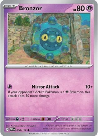 Bronzor (TEF-068) (Reverse Holofoil)