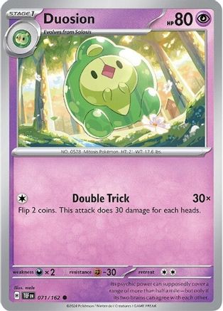 Duosion (TEF-071) (Reverse Holofoil)