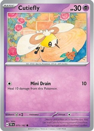 Cutiefly (TEF-075) (Reverse Holofoil)