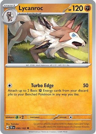 Lycanroc (TEF-090) (Reverse Holofoil)