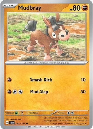 Mudbray (TEF-091) (Reverse Holofoil)