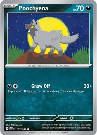 Poochyena (TEF-105) (Reverse Holofoil)