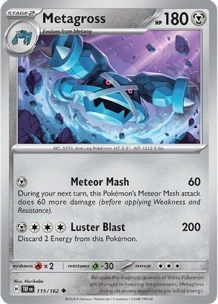 Metagross (TEF-115) (Reverse Holofoil)