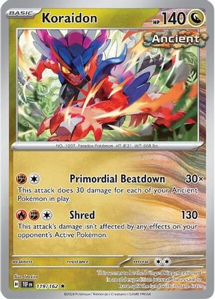Koraidon (TEF-119) (Holofoil)