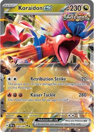 Koraidon ex (TEF-120) (Holofoil)