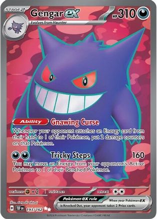 Gengar ex (TEF-193) (Holofoil)