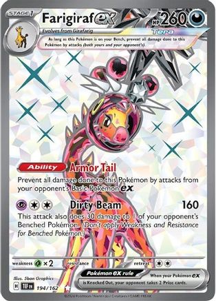Farigiraf ex (TEF-194) (Holofoil)