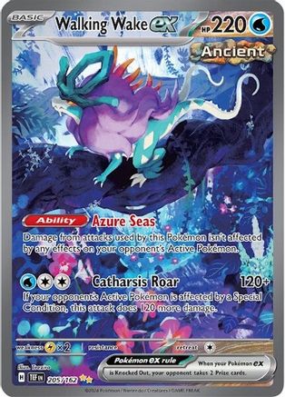 Walking Wake ex (TEF-205) (Holofoil)