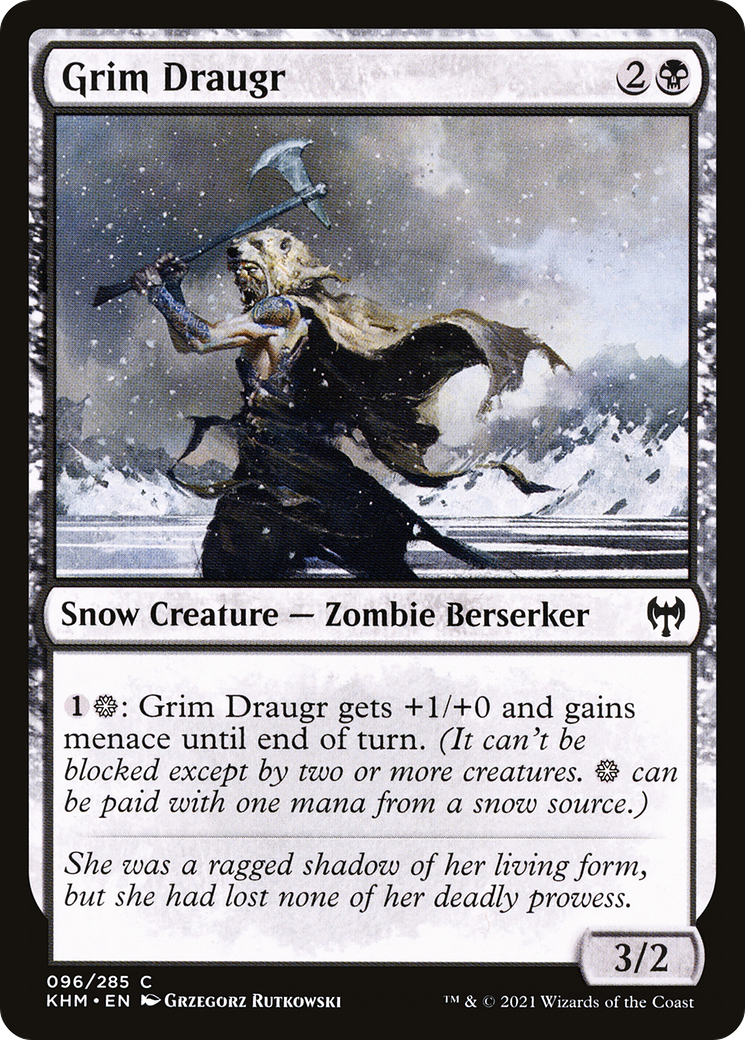 Grim Draugr (KHM-096) (Foil)