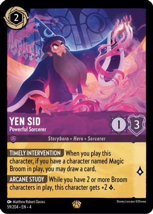 Yen Sid - Powerful Sorcerer (4-059)