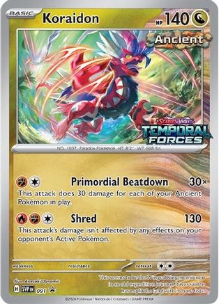 Koraidon (SVP-091) (Holofoil)